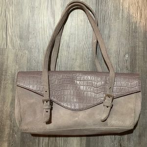 Nine West Vintage plum genuine suede and leather Nine West Purse.